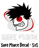 Save Phace Decal - 5x5