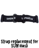 Strap replacement for SUM mask