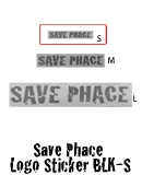 Save Phace Logo Sticker BLK-S