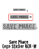 Save Phace Logo Sticker BLK-M